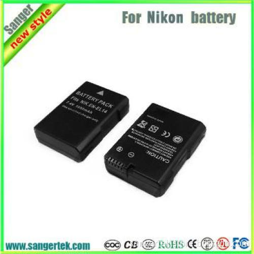 Digital camera battery for Nikon ENEL14